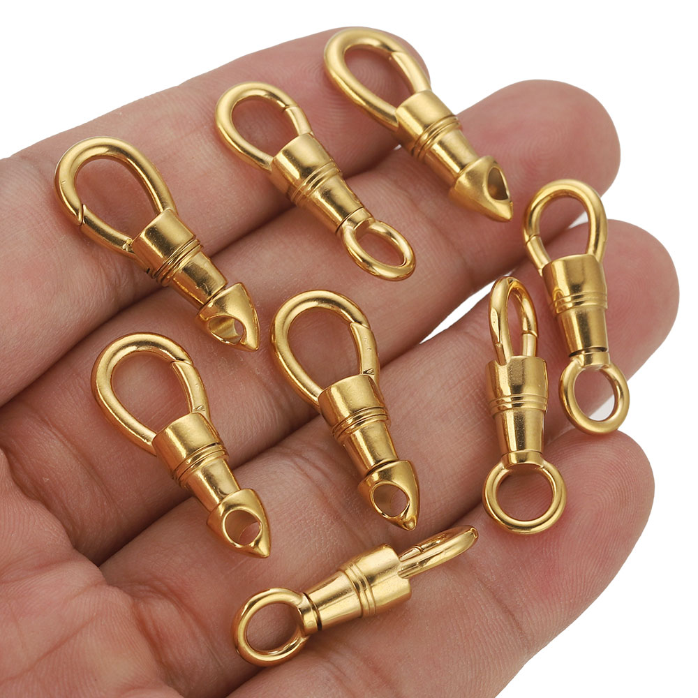 Lobster Clasp Silver - 2pcs/lot Stainless Steel Bag Key Chain
