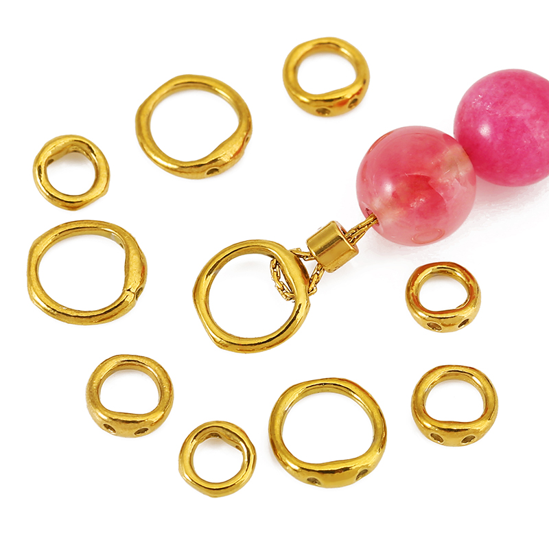 Jewelry Making Essentials - 30pcs 5/6/8mm Stainless Steel Beading Supplies