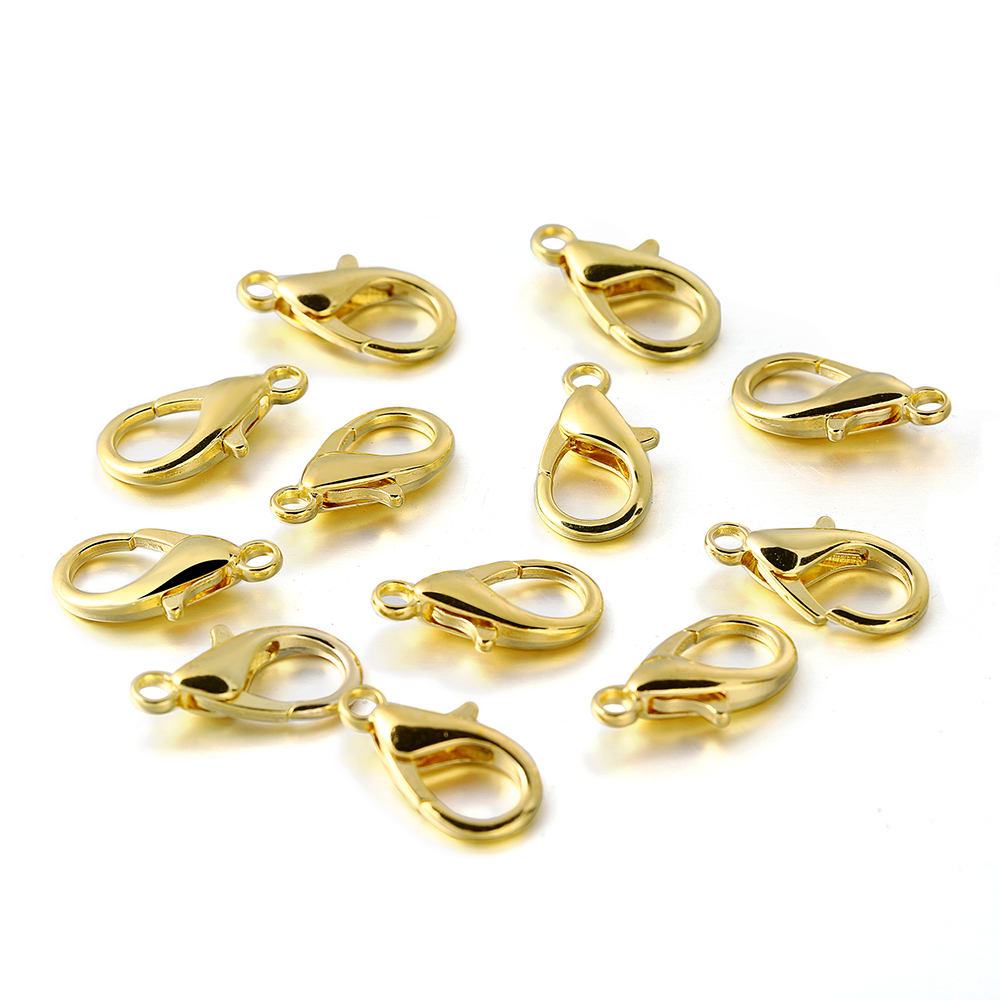 Jewelry Making Supplies Wholesale - 10pcs/lot Multiple Size Lobster Clasps Necklace
