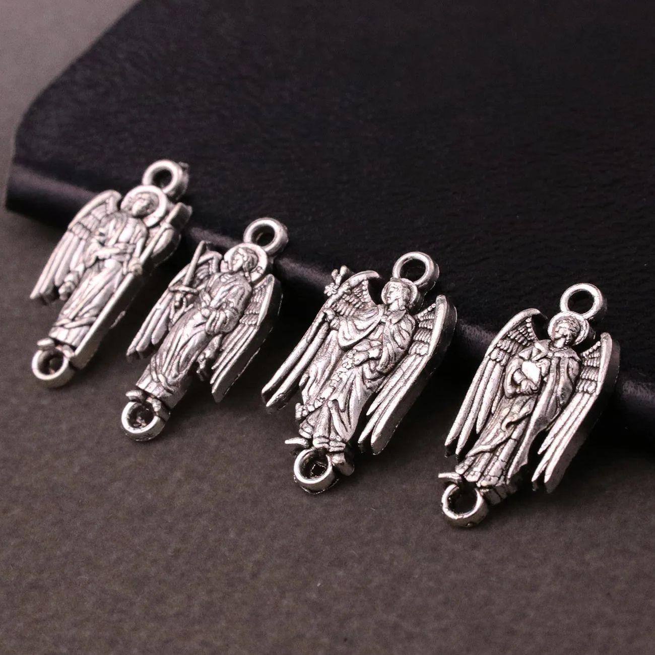 Jewelry Making Michaels - 4Pcs The Archangel Medal Christian Protection