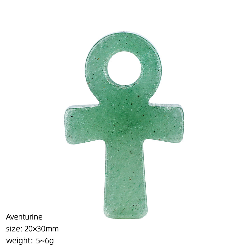Jewelry Making Michaels - Green Aventurine Ankh Cross Pendant Life