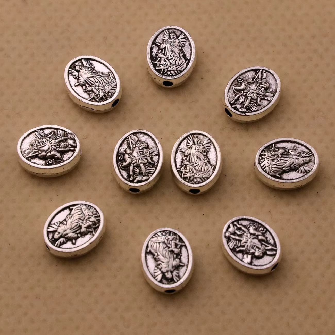 Jewelry Making Michaels - 50Pcs Tiny The Archangel Loose Beads
