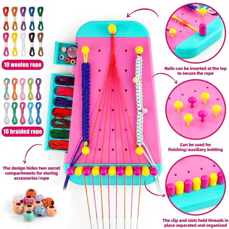 Jewelry Making Kit For Kids - Friendship bracelet jewelry making kit, suitable