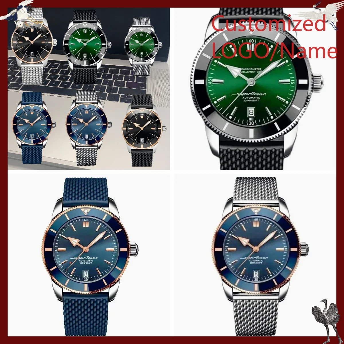 Making Custom Jewelry - A1212 Store Customized Watches 46mm Sport