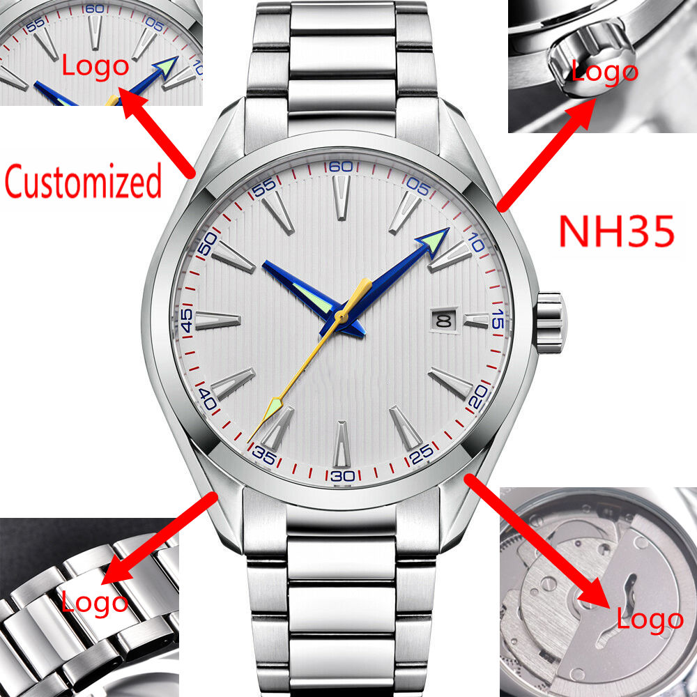 Making Custom Jewelry - Custom Logo 41mm Men Miyota/NH35 Automatic