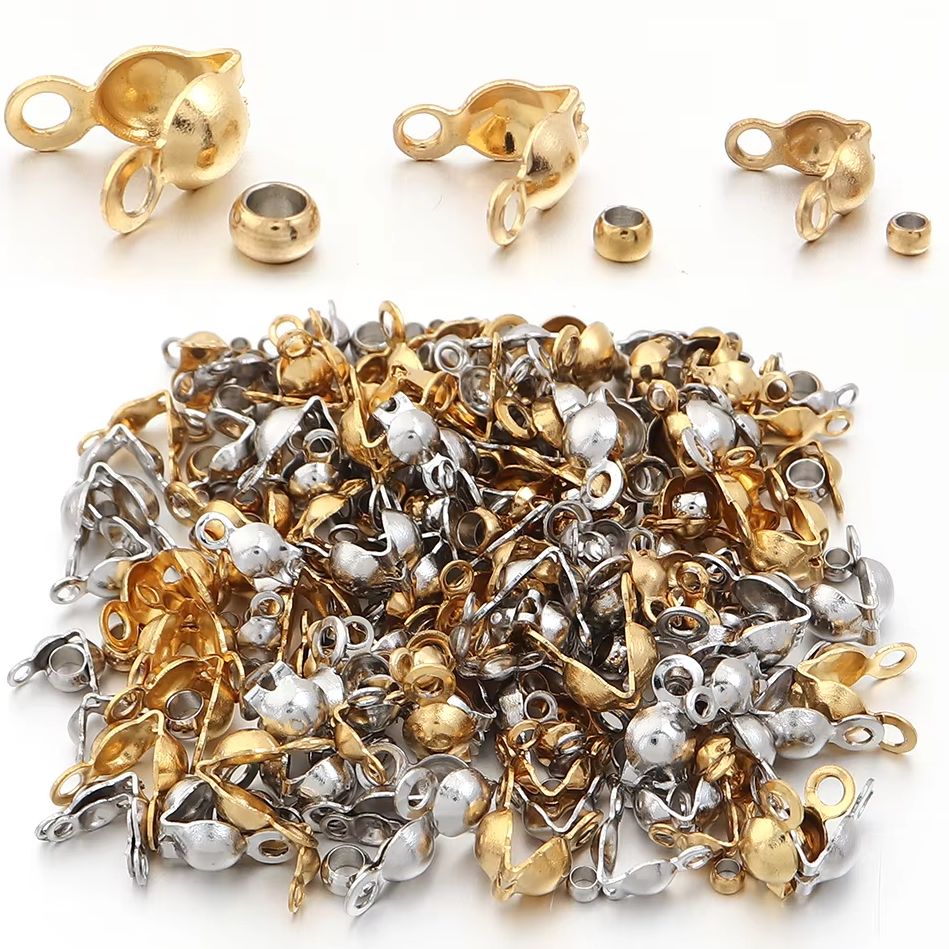 Jewelry Making Kit - 40-200pcs Stainless Steel Connector Clasp Crimp