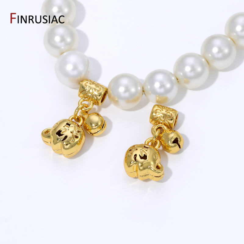 Jewelry Making Charms - 18K Gold Plated Brass Pendant Bails,Tube