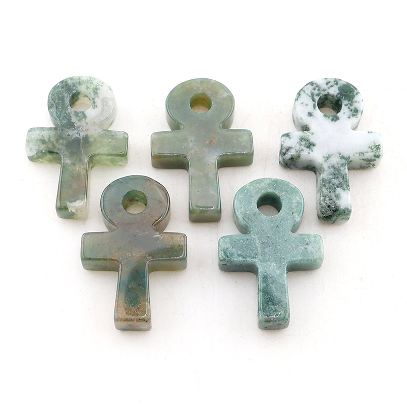 Colorful Agate Ankh Cross Pend - đánh giá và giá Jewelry Making Michaels