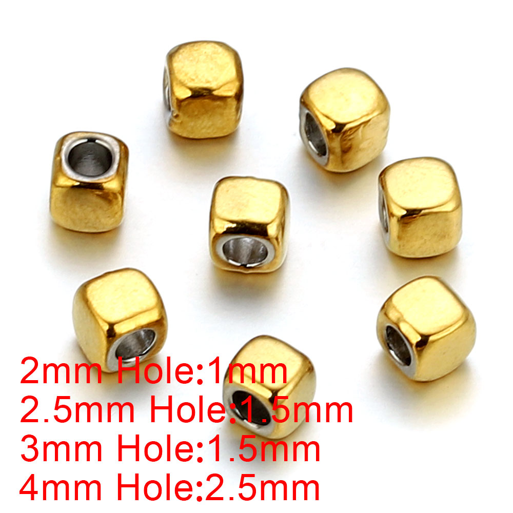 50pcs 2/3/4mm Stainless Steel  - đánh giá và giá Jewelry Making Supplies Wholesale