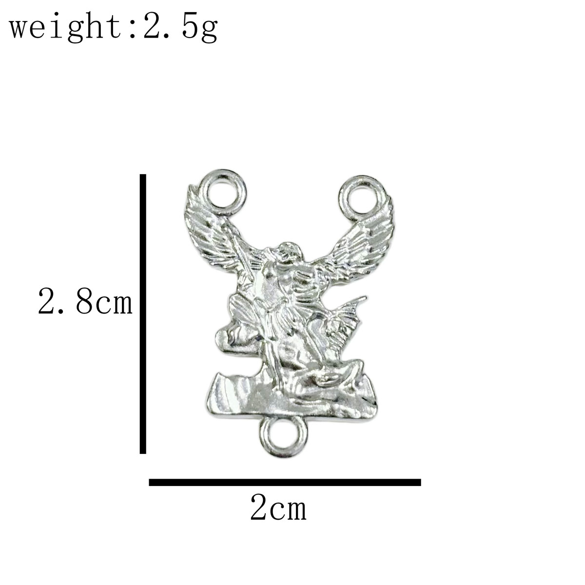 20Pcs St Michael Charms, Silve - đánh giá và giá Jewelry Making Michaels