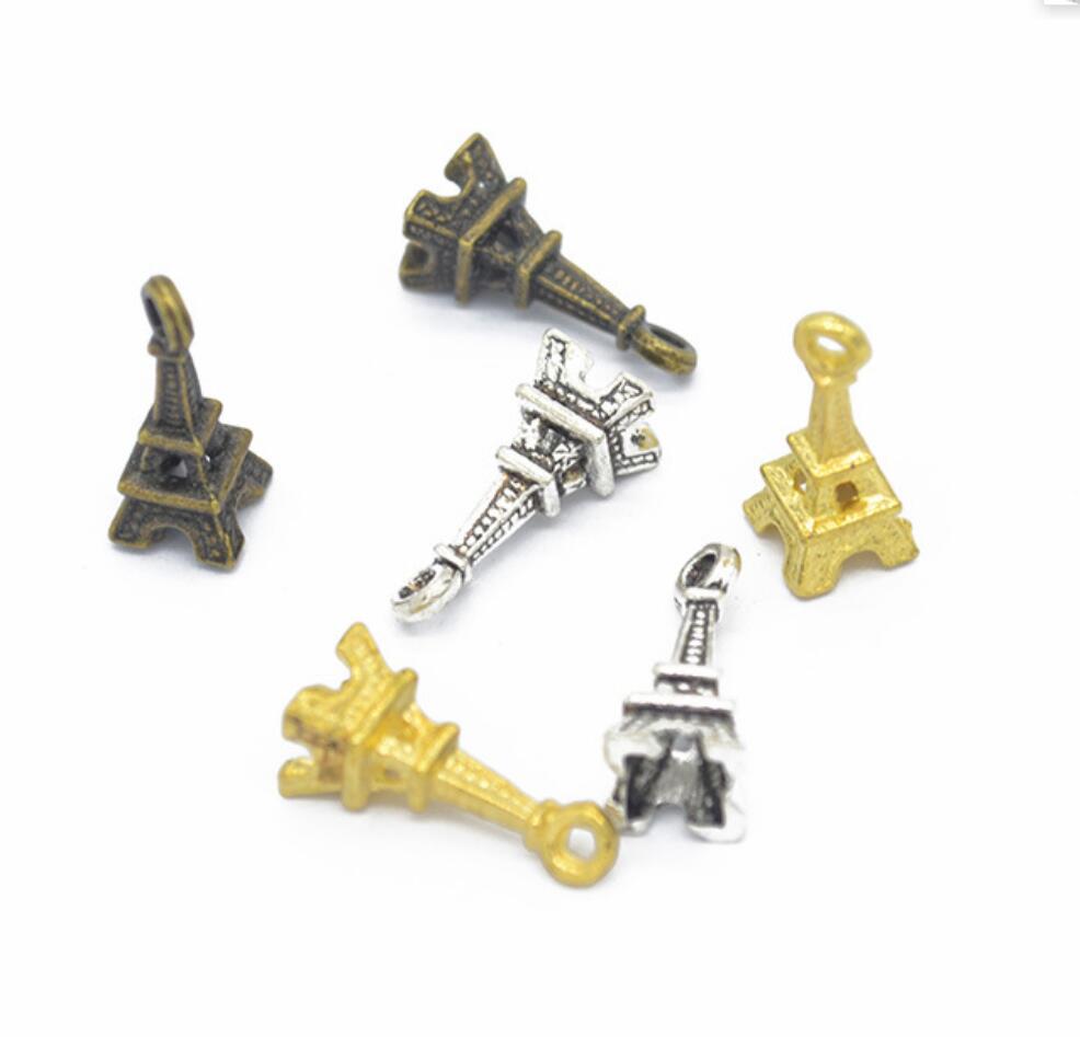 120pcs Charms Eiffel Tower Par - đánh giá và giá Jewelry Making Paris