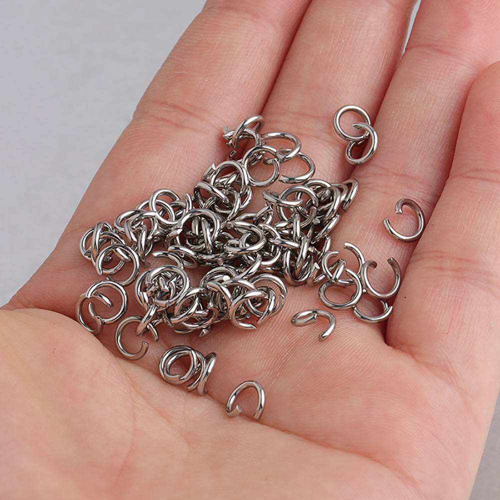 100-200pcs/lot Stainless Steel - đánh giá và giá Jewelry Making Supplies Wholesale