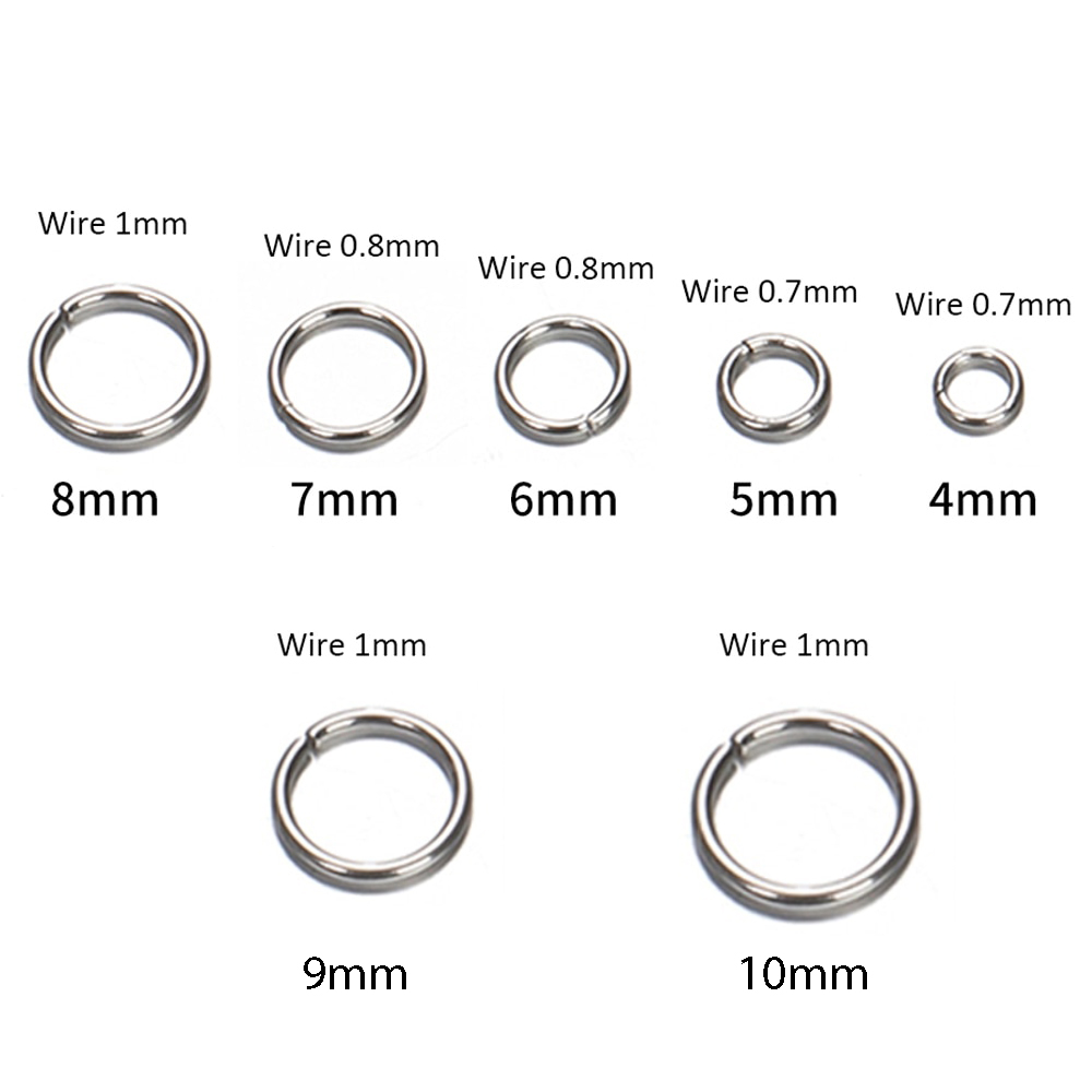 100-200pcs/lot Stainless Steel - đánh giá và giá Jewelry Making Supplies Wholesale