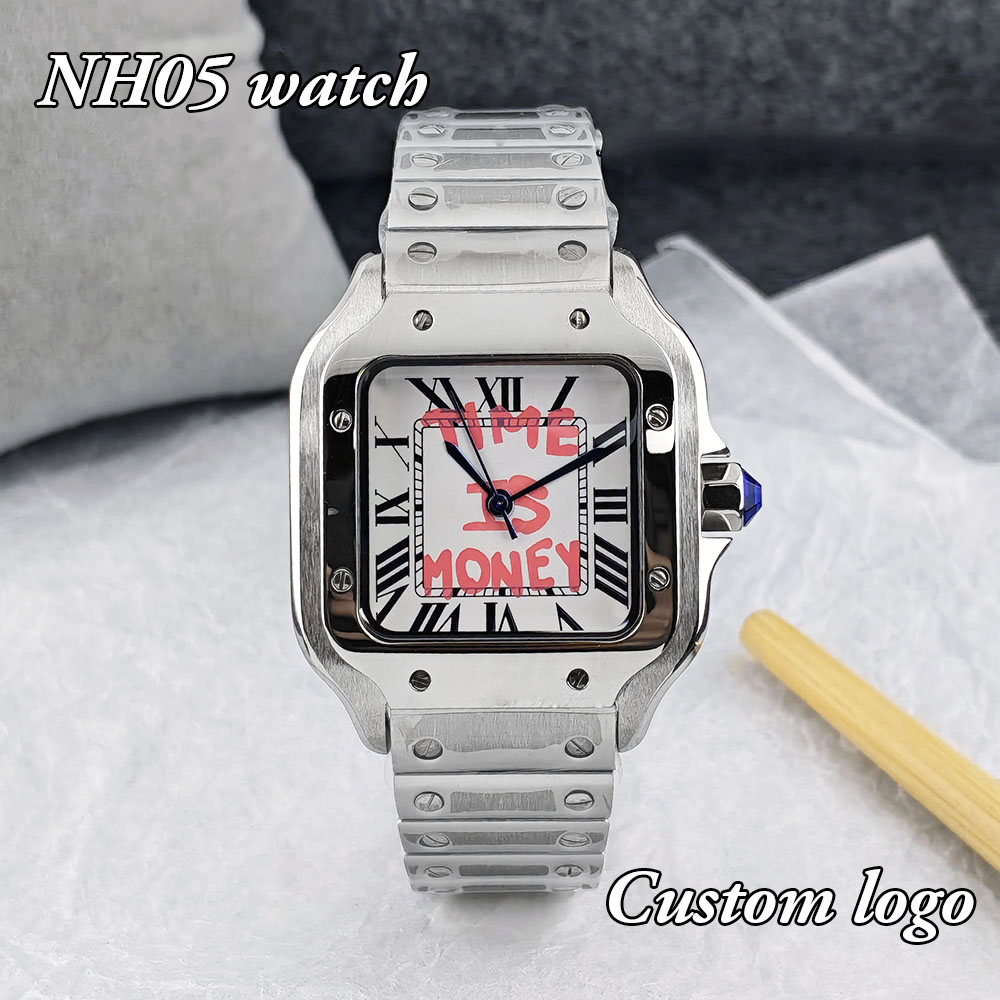 New NH05 Square Watch Time is  - đánh giá và giá Making Custom Jewelry