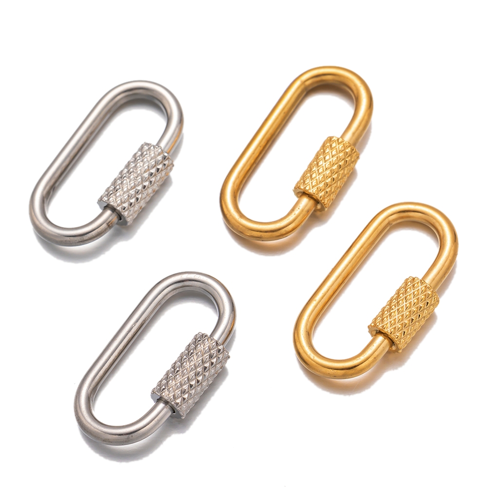 5pcs Stainless Steel Small Ova - đánh giá và giá Jewelry Making Charms