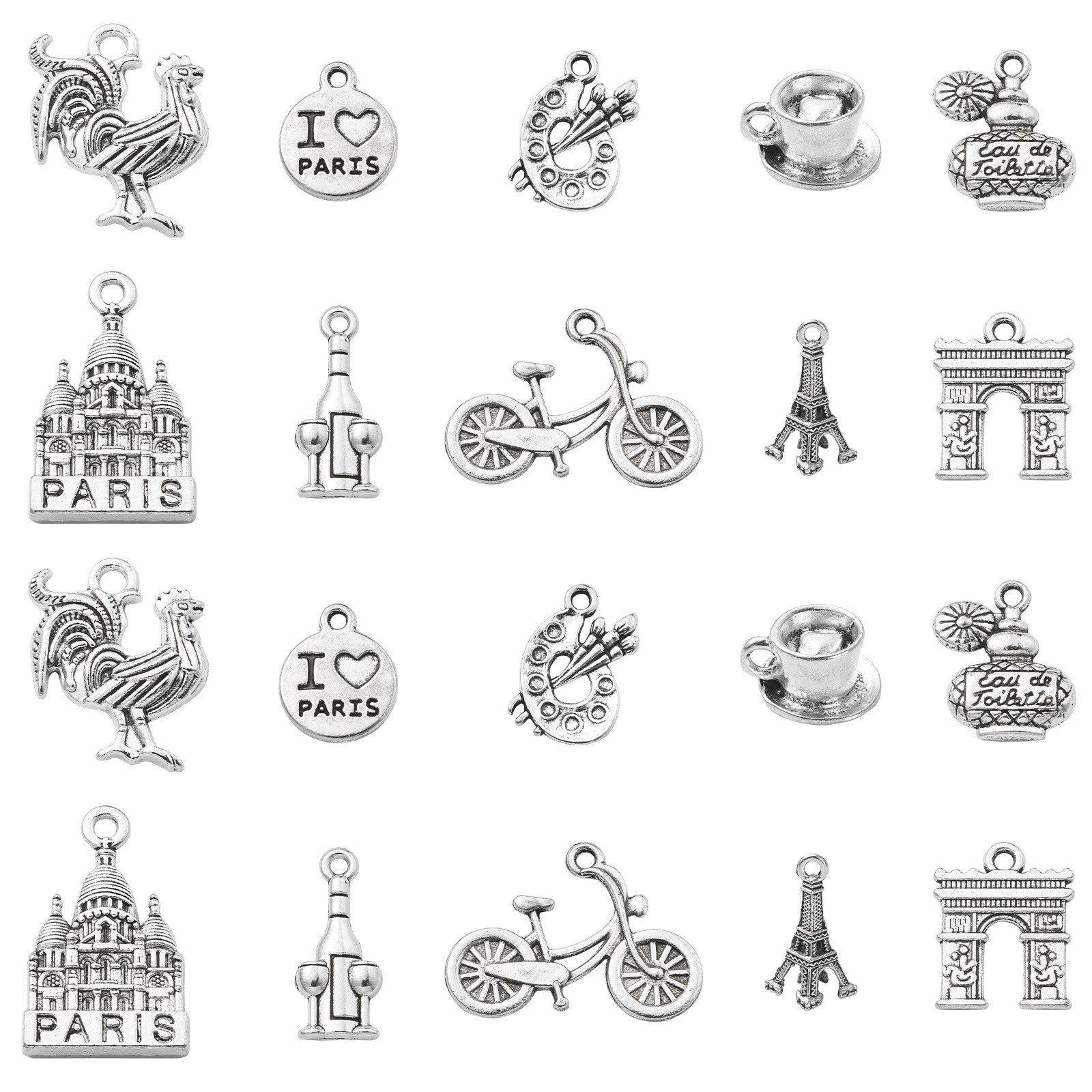 PandaHall 100Pcs 10 Styles Ant - đánh giá và giá Jewelry Making Paris