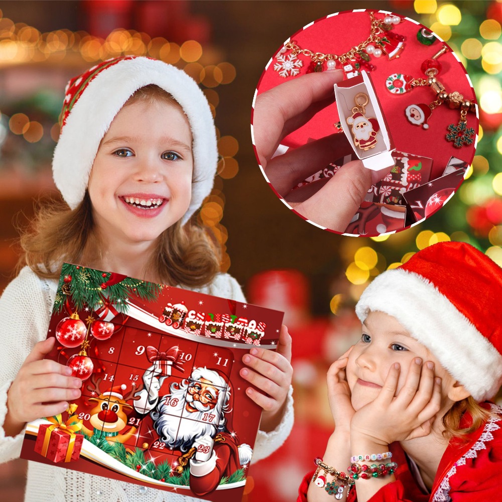 Christmas Advent Calendar Char - đánh giá và giá Jewelry Making Kit For Kids