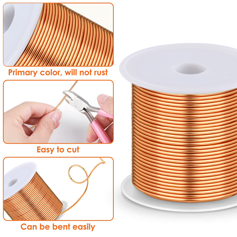 1-3Roll  Soft Copper Wire for  - đánh giá và giá Jewelry Making Thread
