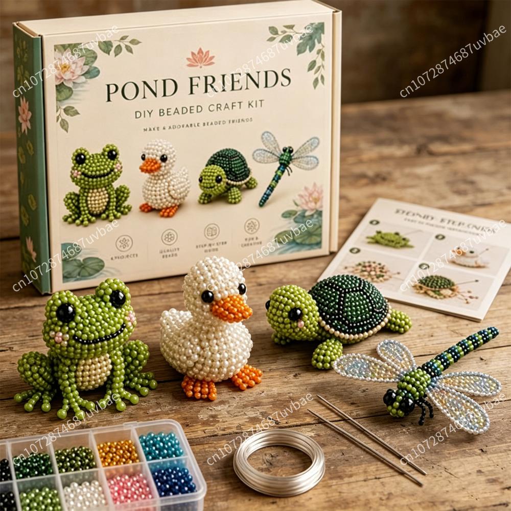 Mini 3D Animal Bead Crafting S - đánh giá và giá Jewelry Making Kit For Kids