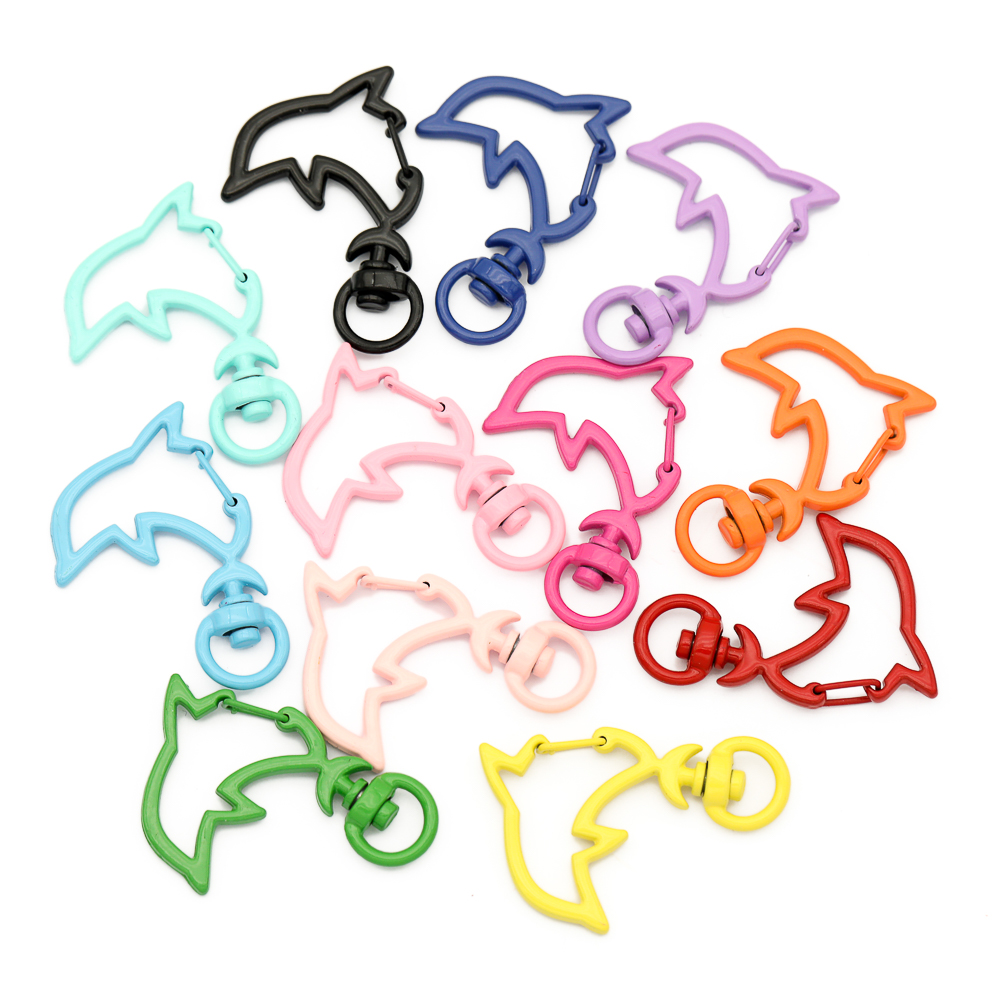 10pcs Candy Colors Metal Dolph - đánh giá và giá Jewelry Making Supplies Wholesale