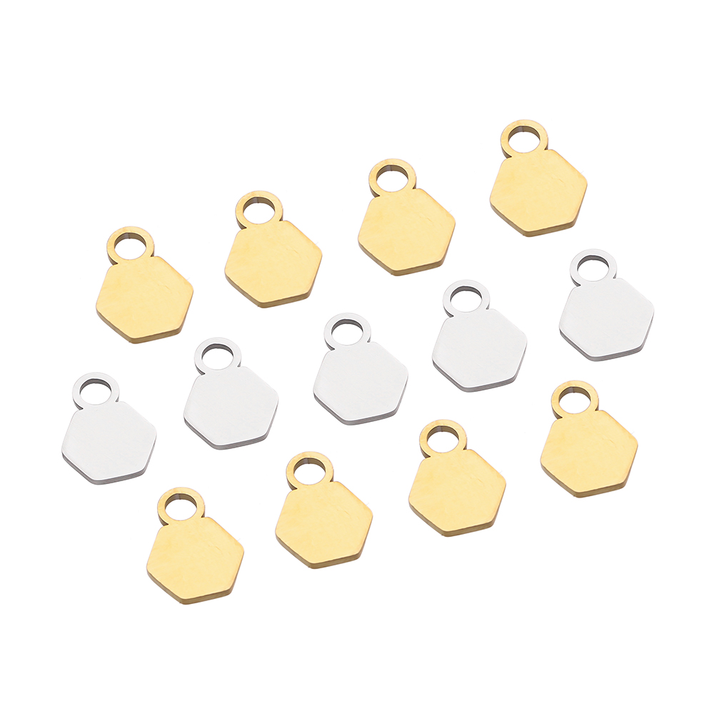 10/20Piece/Pack Stainless Stee - đánh giá và giá Jewelry Making Charms