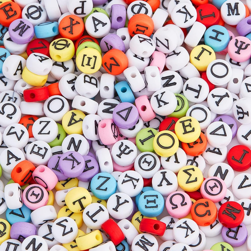 Greek Alphabet Bead Stretch Br - đánh giá và giá Jewelry Making Thread