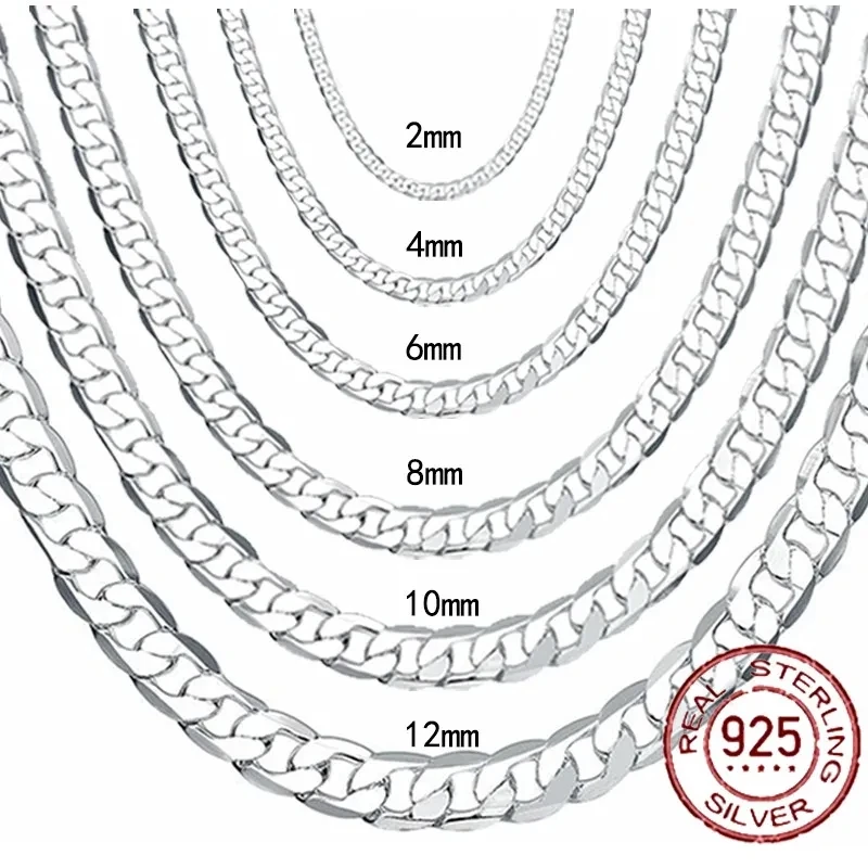 Men's 925 Sterling Silver Neck - đánh giá và giá Lobster Clasp Silver