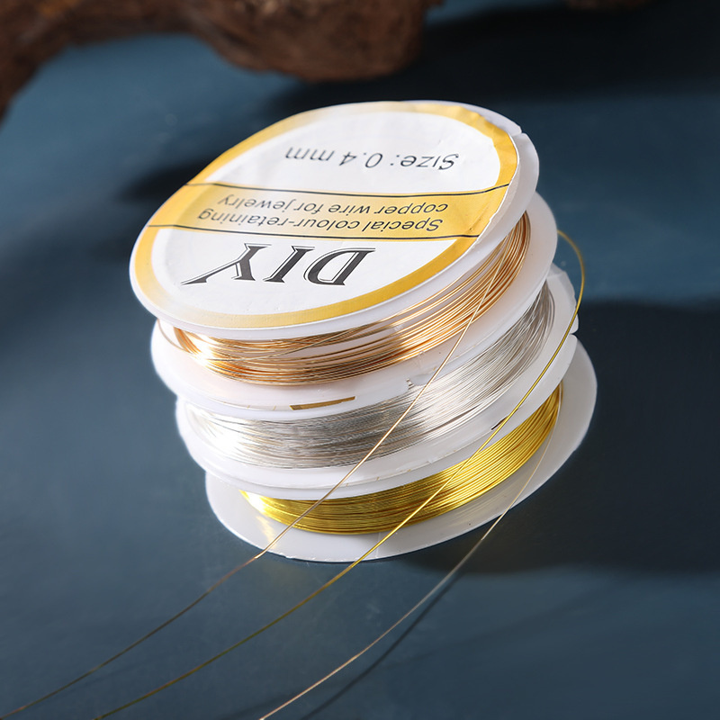 1Roll Silver Copper Wire 0.3/0 - đánh giá và giá Jewelry Making Thread