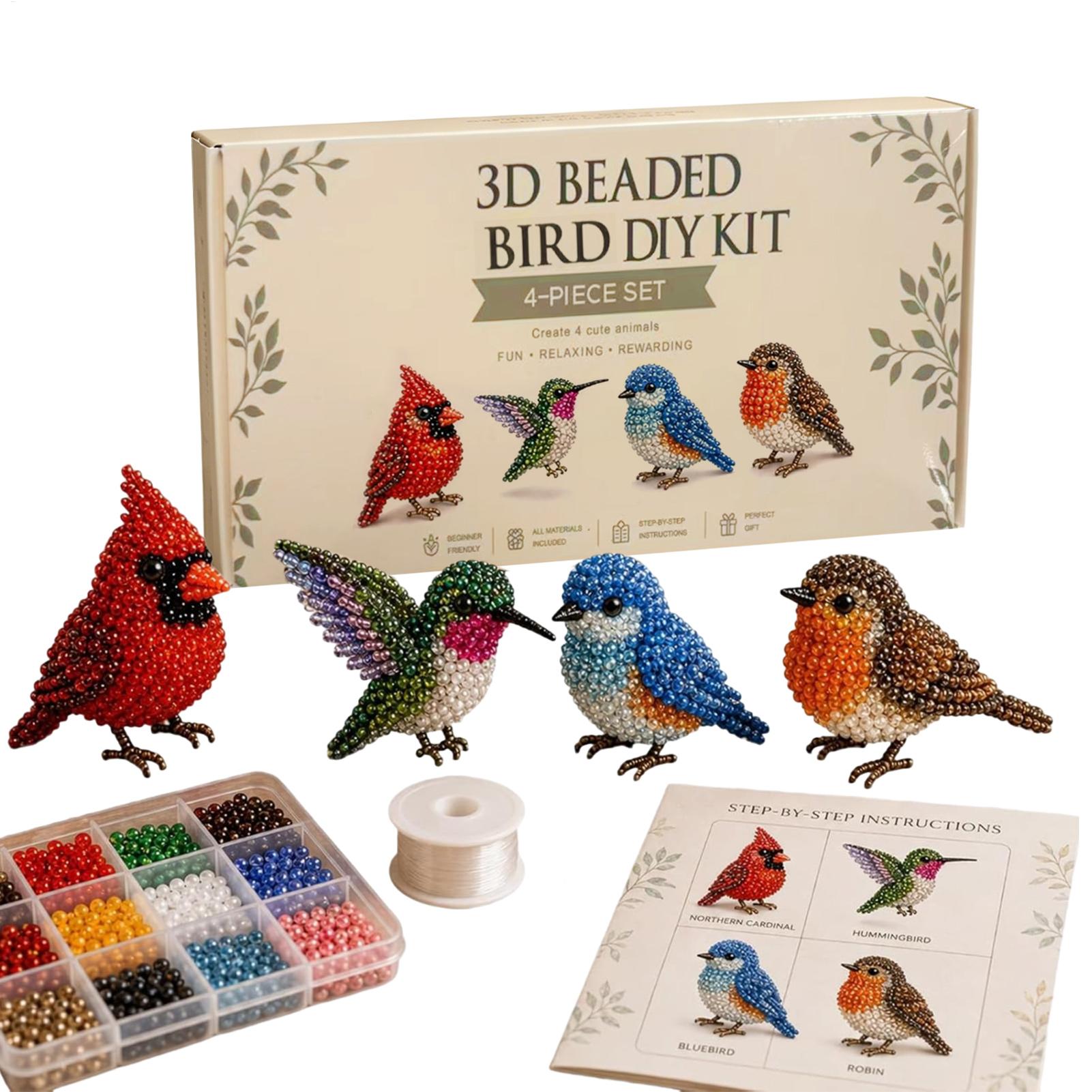 DIY 3D Beaded Animal Kit Handm - đánh giá và giá Jewelry Making Kit For Kids