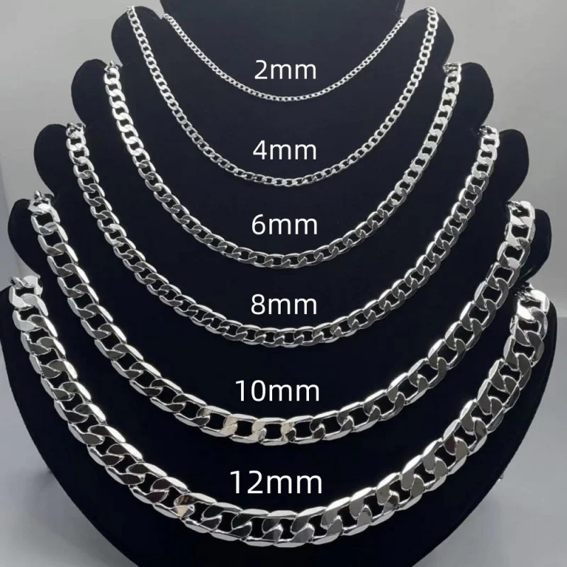 Men's 925 Sterling Silver Neck - đánh giá và giá Lobster Clasp Silver