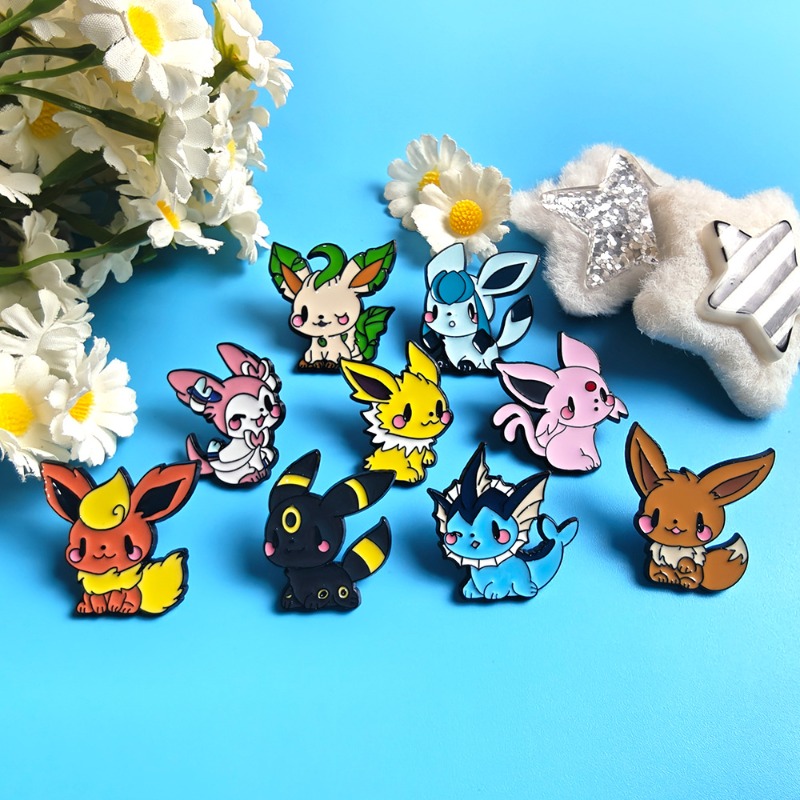 Hot 9 Pcs Anime Elf Brooch Set - đánh giá và giá Jewelry Making Kit