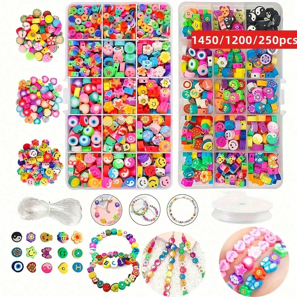 1450/1200/250pcs Polymer Clay  - đánh giá và giá Jewelry Making Thread