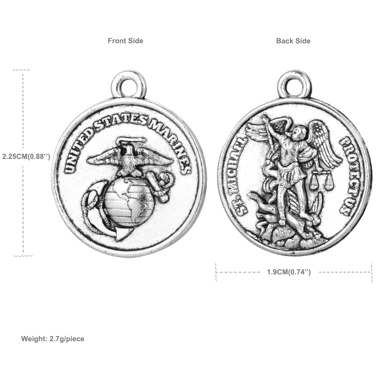 10Pcs Christian The Archangel  - đánh giá và giá Jewelry Making Michaels