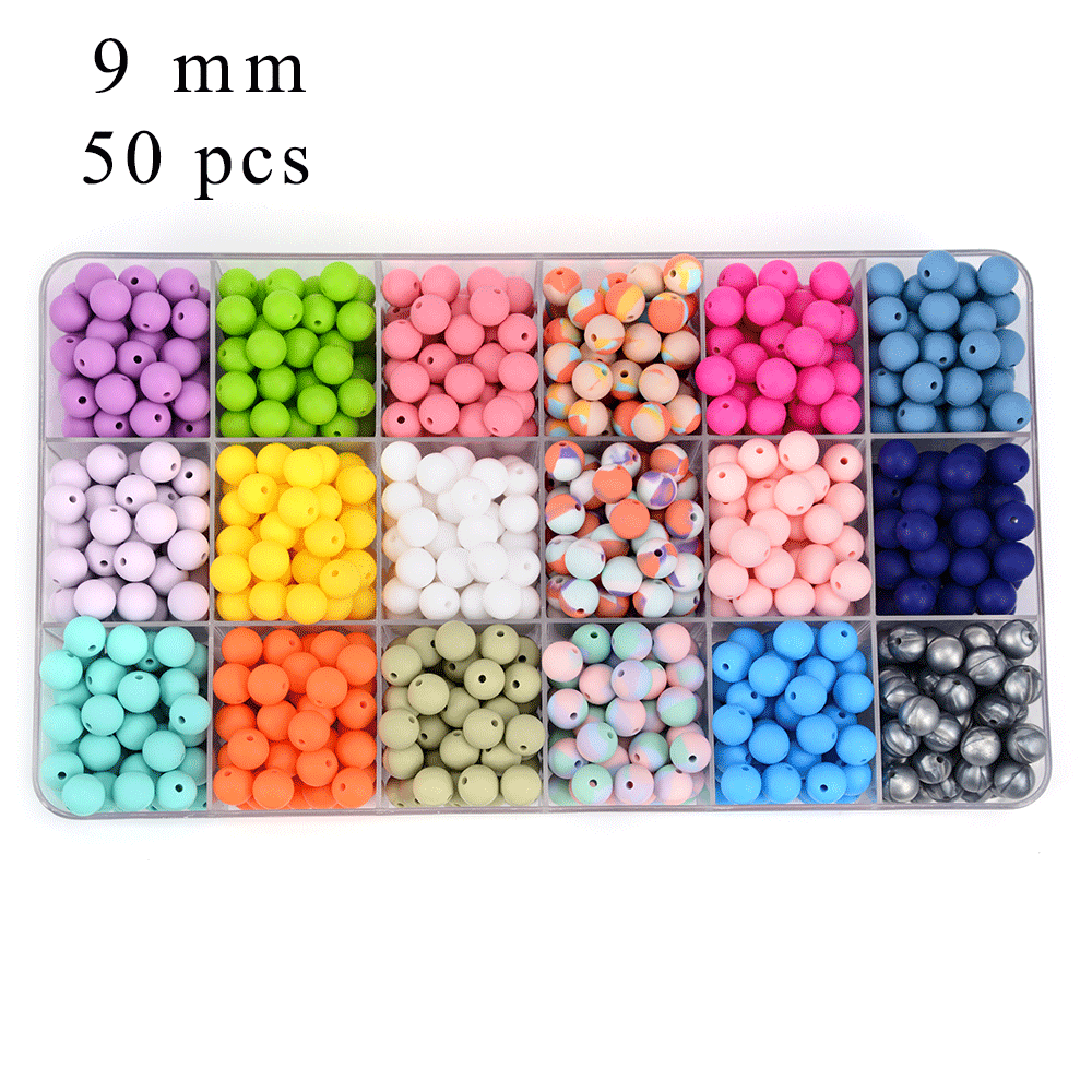 LOFCA 100 Cái/lốc 9Mm Viền Sil - đánh giá và giá Jewelry Making 3 Year Old