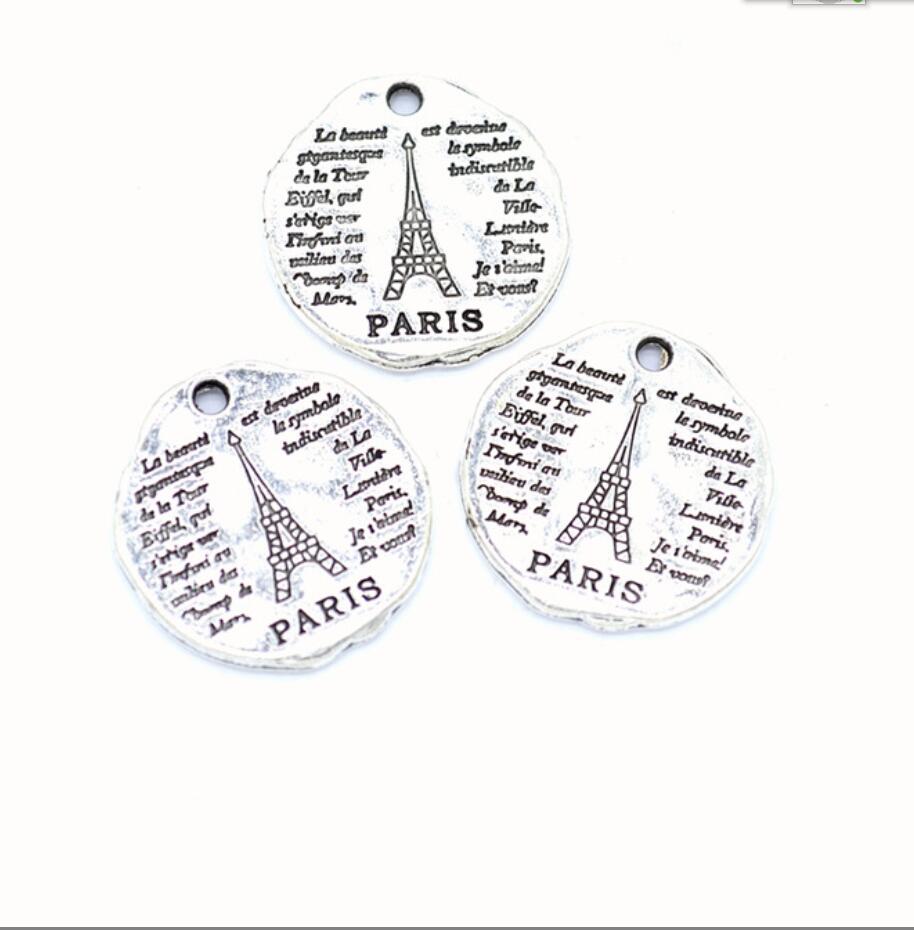 5pcs Charms Paris Eiffel Tower - đánh giá và giá Jewelry Making Paris