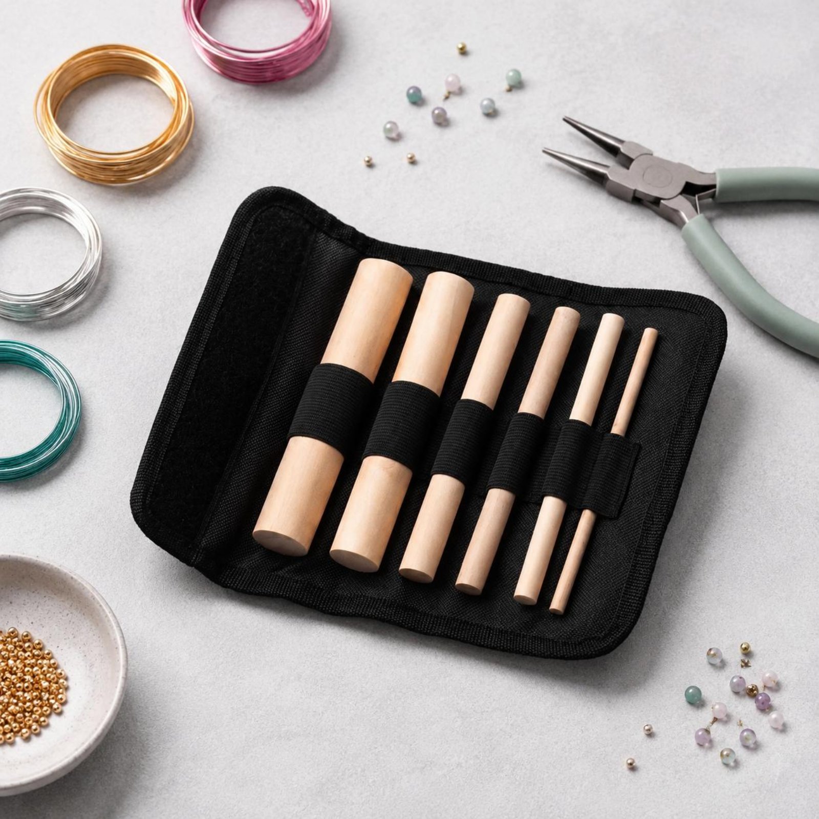 6 Pieces Wire Wrapping Mandrel - đánh giá và giá Jewelry Making Kit