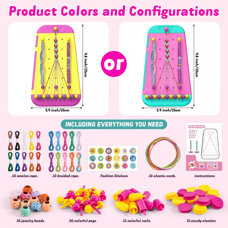 Friendship bracelet jewelry ma - đánh giá và giá Jewelry Making Kit For Kids