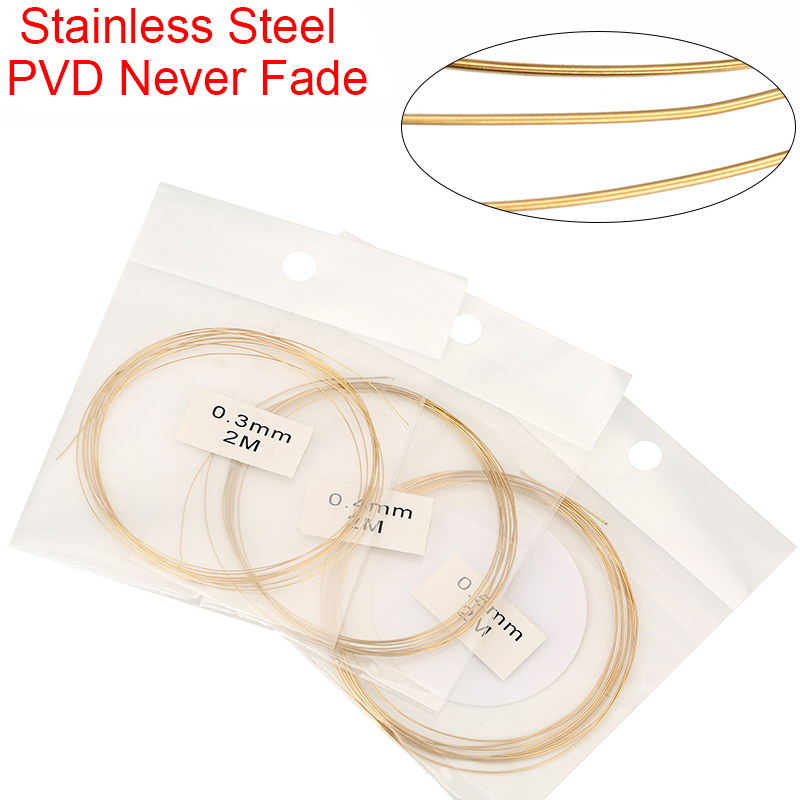 2meters Stainless Steel 0.3 0. - đánh giá và giá Jewelry Making Thread