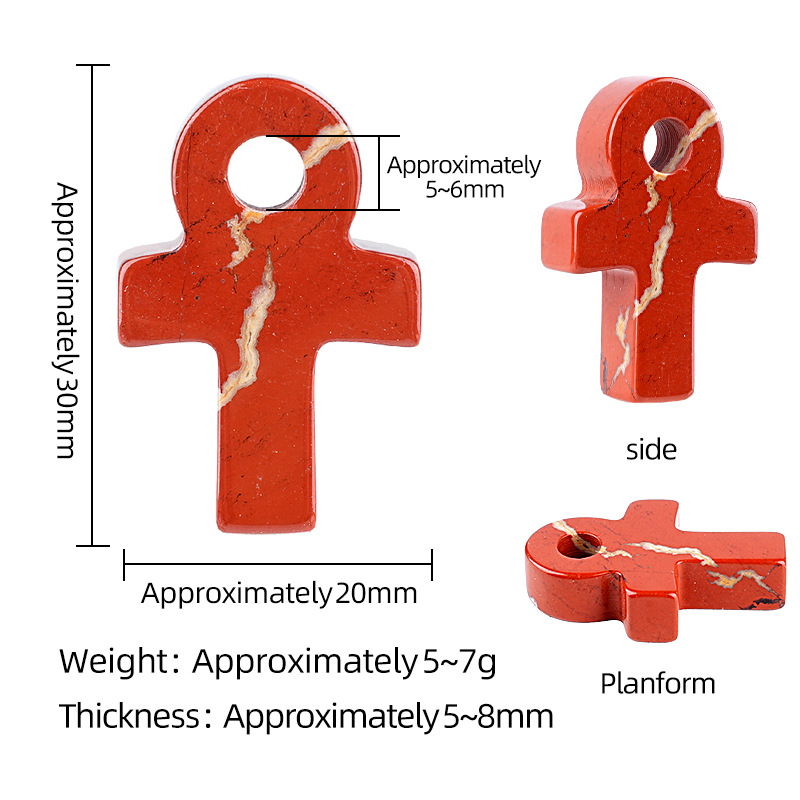 Obsidian Ankh Cross Pendant Li - đánh giá và giá Jewelry Making Michaels