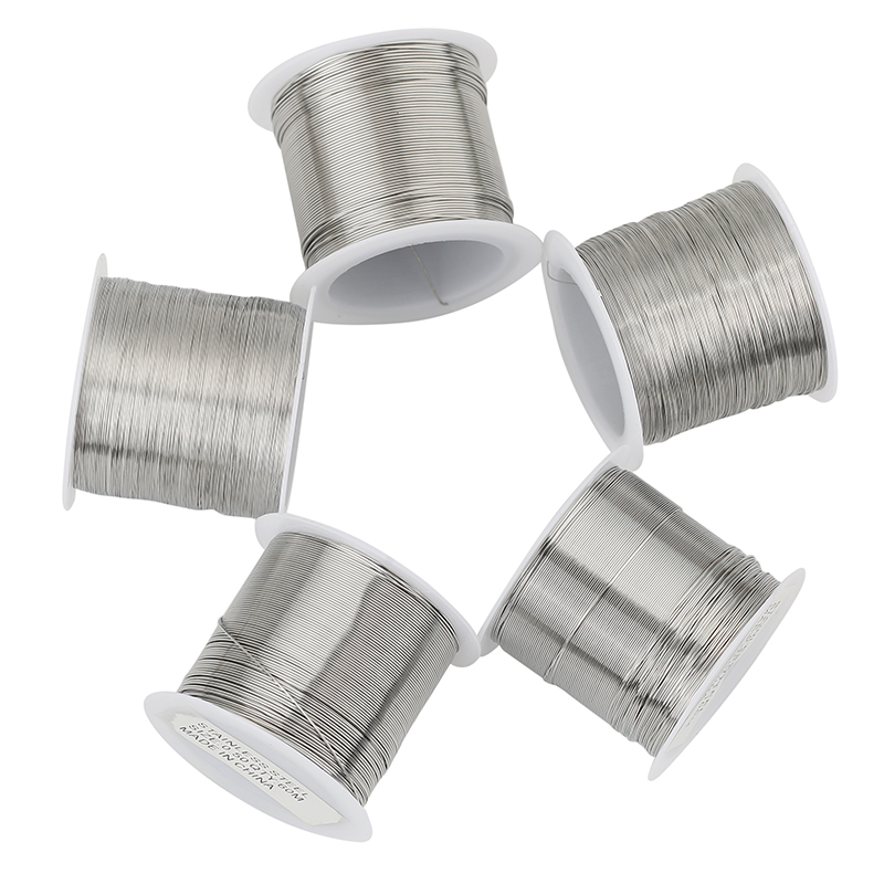 1roll Stainless Steel 0.2 0.3  - đánh giá và giá Jewelry Making Thread