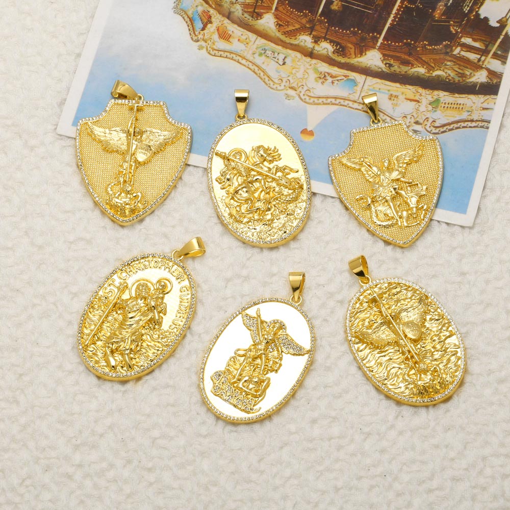 OCESRIO St Michael Medals for  - đánh giá và giá Jewelry Making Michaels