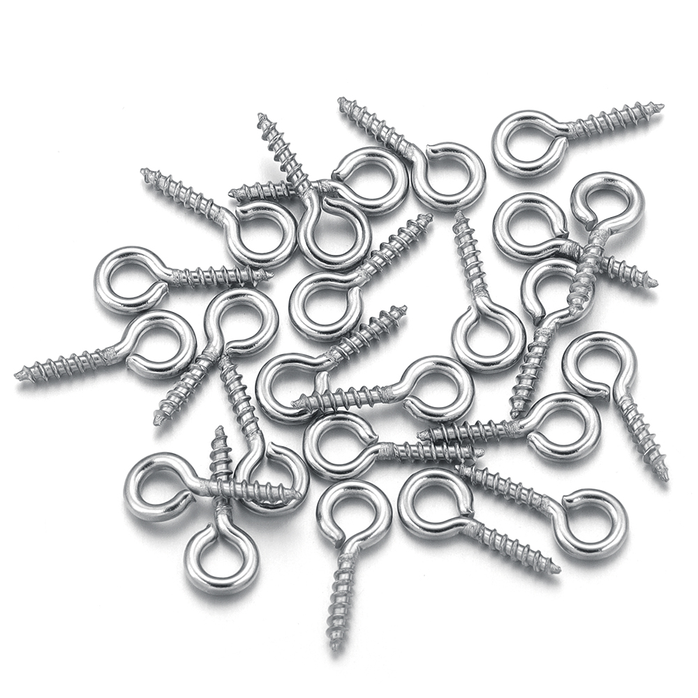 100pcs/lot Stainless Steel Min - đánh giá và giá Jewelry Making Thread