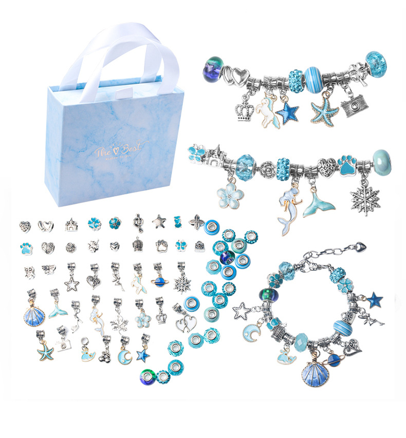 DIY Beaded Bracelet Set with S - đánh giá và giá Jewelry Making 3 Year Old