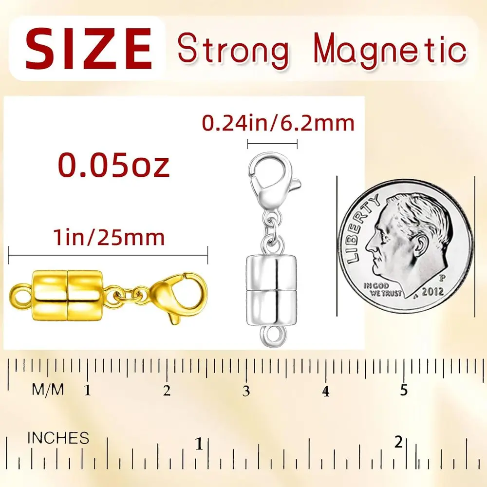 Magnetic Lobster Clasp, 14K Go - đánh giá và giá Lobster Clasp Silver