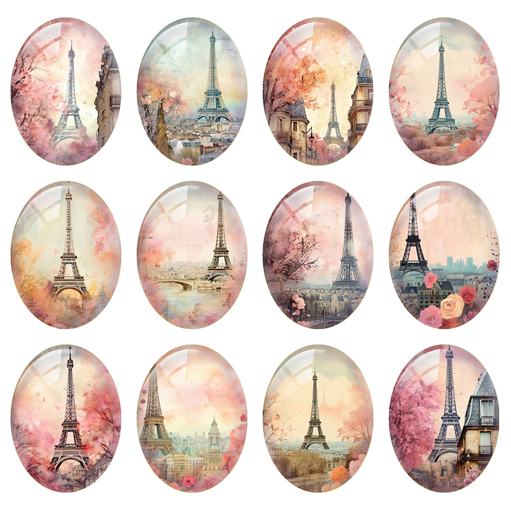 Random Mixed Round/Oval/Square - đánh giá và giá Jewelry Making Paris
