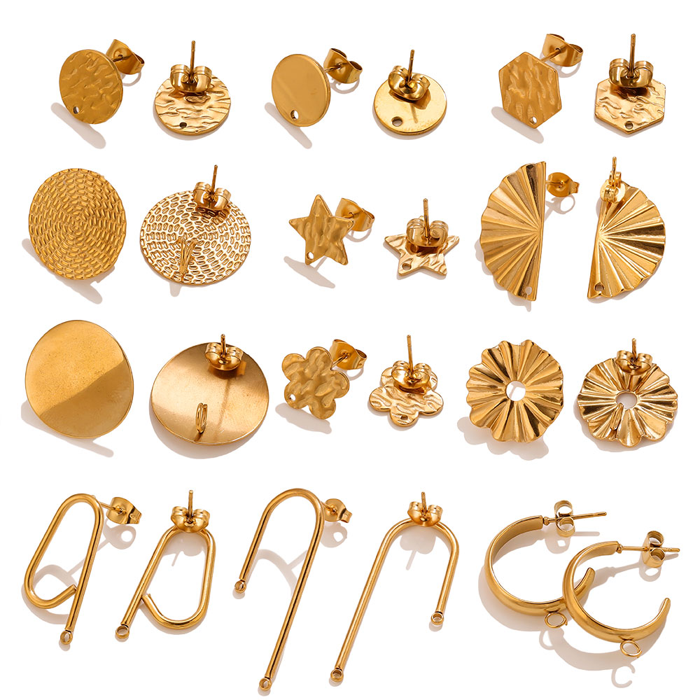 10pcs Stainless Steel Earrings - đánh giá và giá Jewelry Making Supplies Wholesale