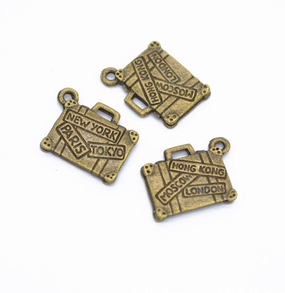 150pcs Charms Travel Bags New  - đánh giá và giá Jewelry Making Paris