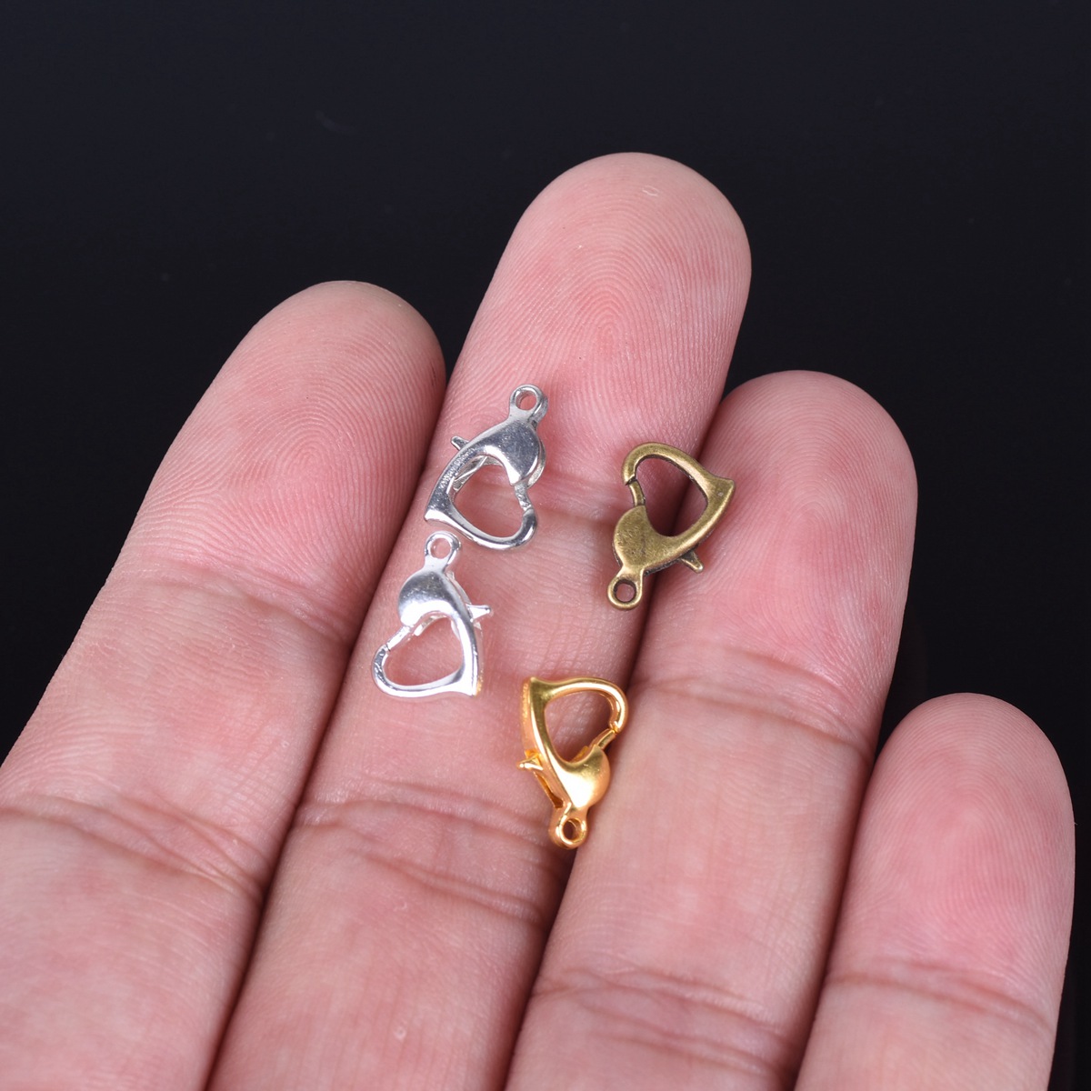30 Chiếc 12X8Mm/Bạc/Đồng Màu K - đánh giá và giá Lobster Clasp Silver