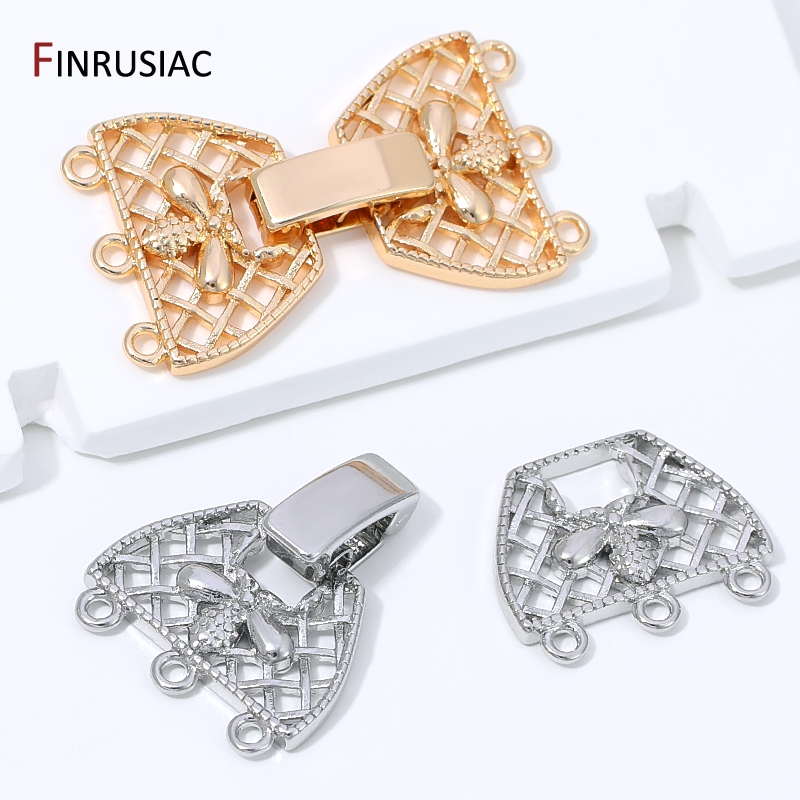 14K Gold Plated Brass 3-Row Pe - đánh giá và giá Jewelry Making Essentials