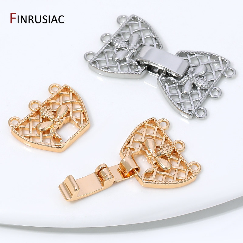 14K Gold Plated Brass 3-Row Pe - đánh giá và giá Jewelry Making Essentials